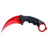 Scorpion Karambit červeno-čierna