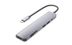   Qhou USB C -> USB 3.0, USB 2.0, USB C, SD a TF karta, konvertor HDTV