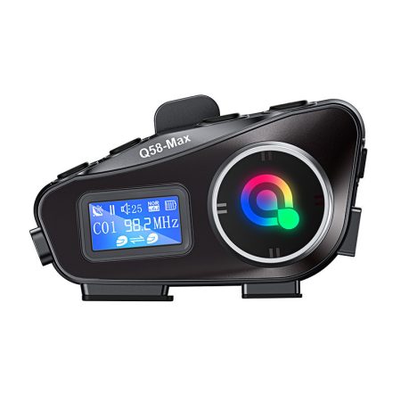 Bluetooth intercom na motorku Q58Max 